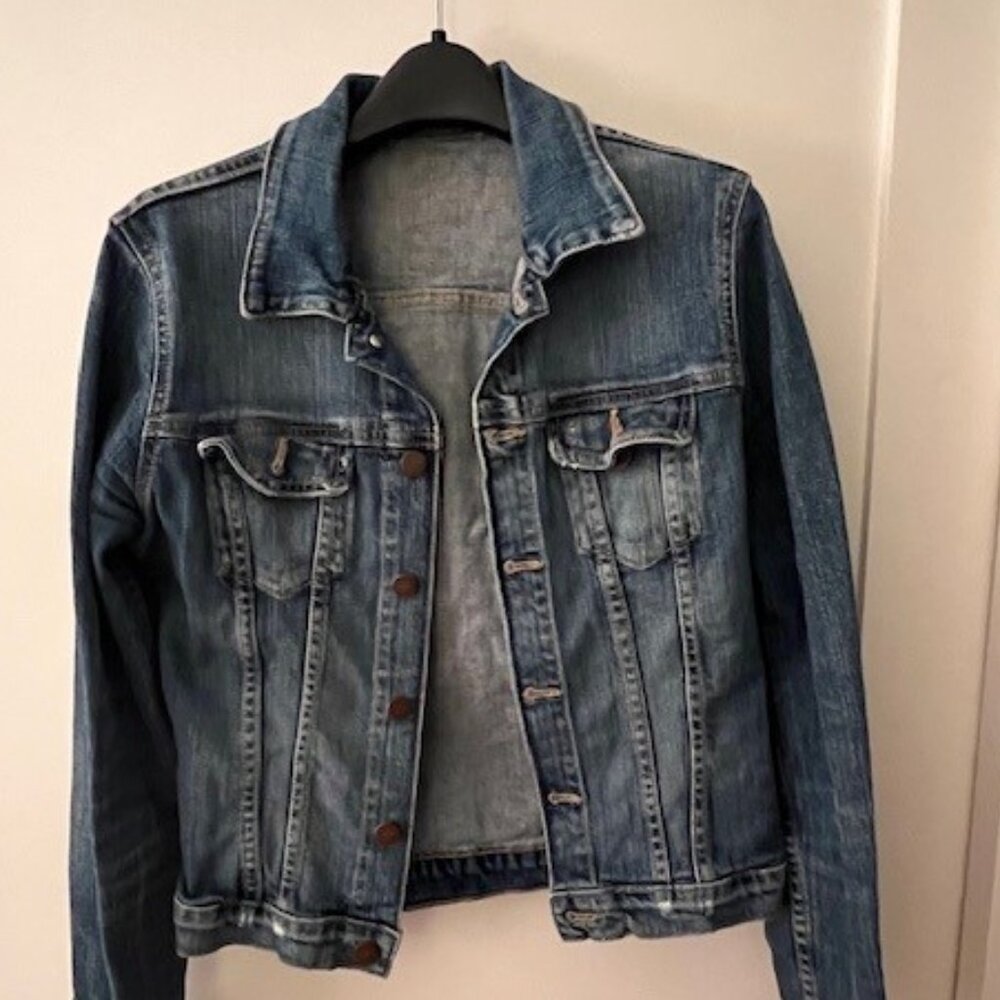 Arden B Japanese Stretch denim jacket sz small, great condition